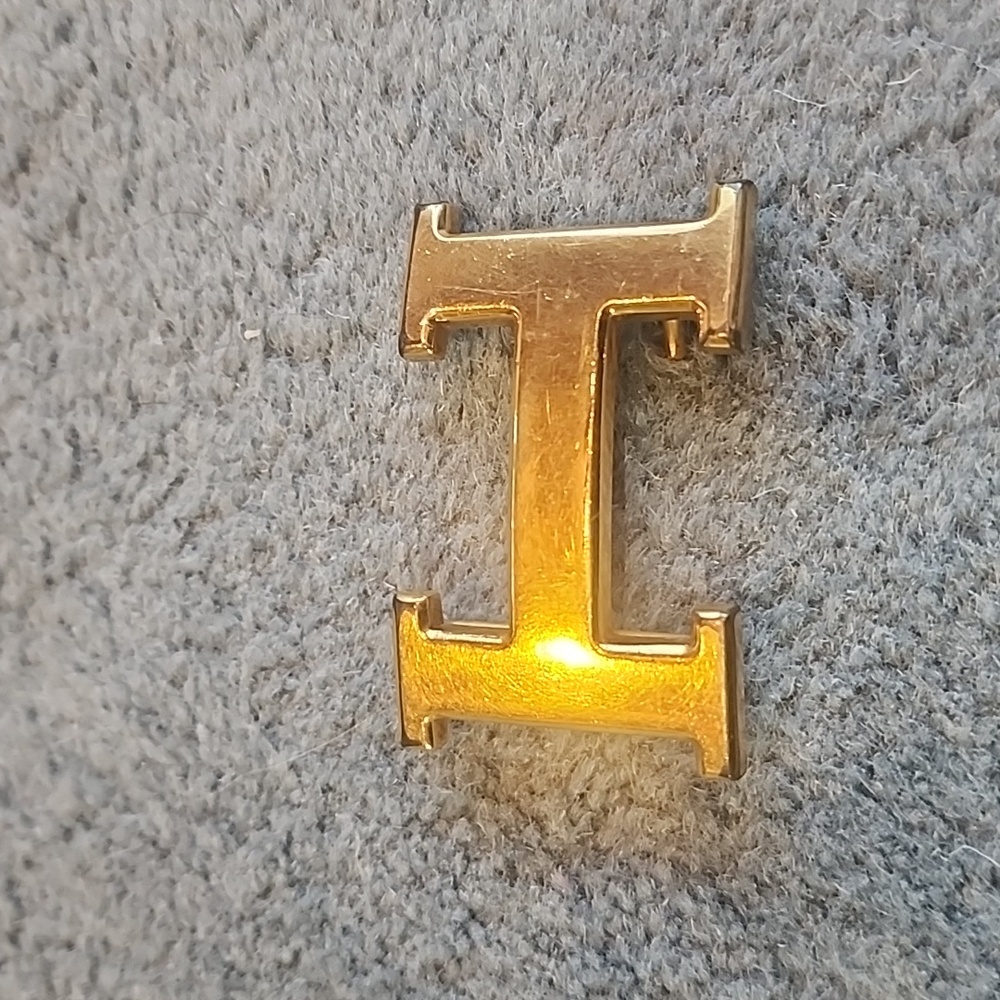 Hermès Gold CONSTANCE H Belt Buckle